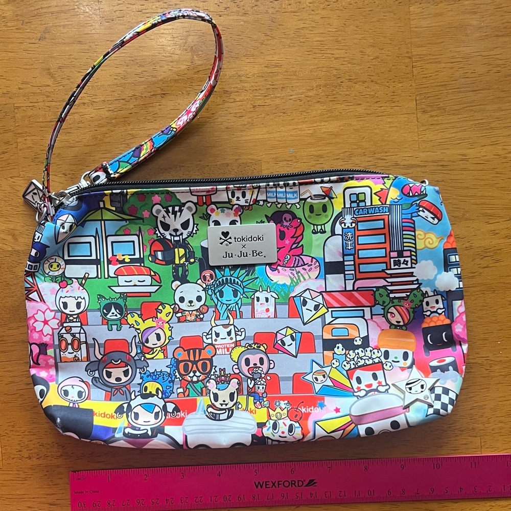 Ju-Ju-Be Tokidoki Be Quick in Sushi Cars Convertible Wristlet/Shoulder Bag